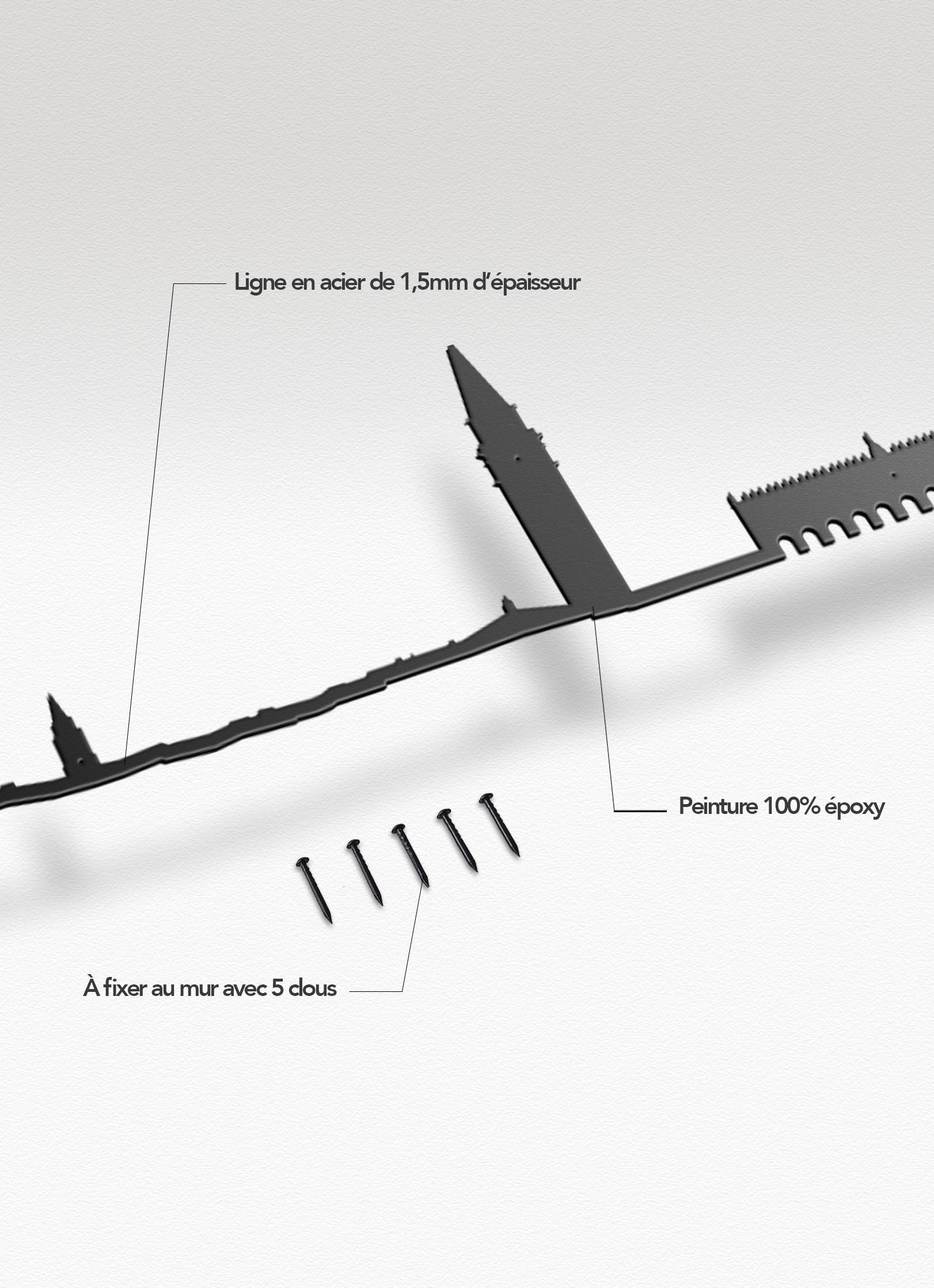 Presentation of the skyline of Venice XL