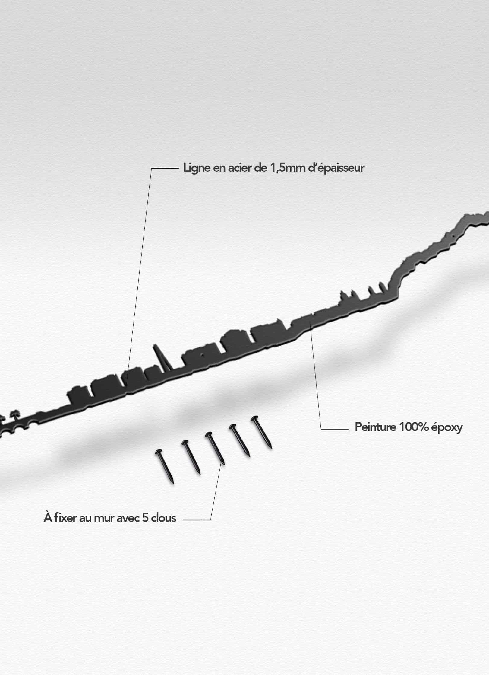 Presentation of the skyline of Nice XL