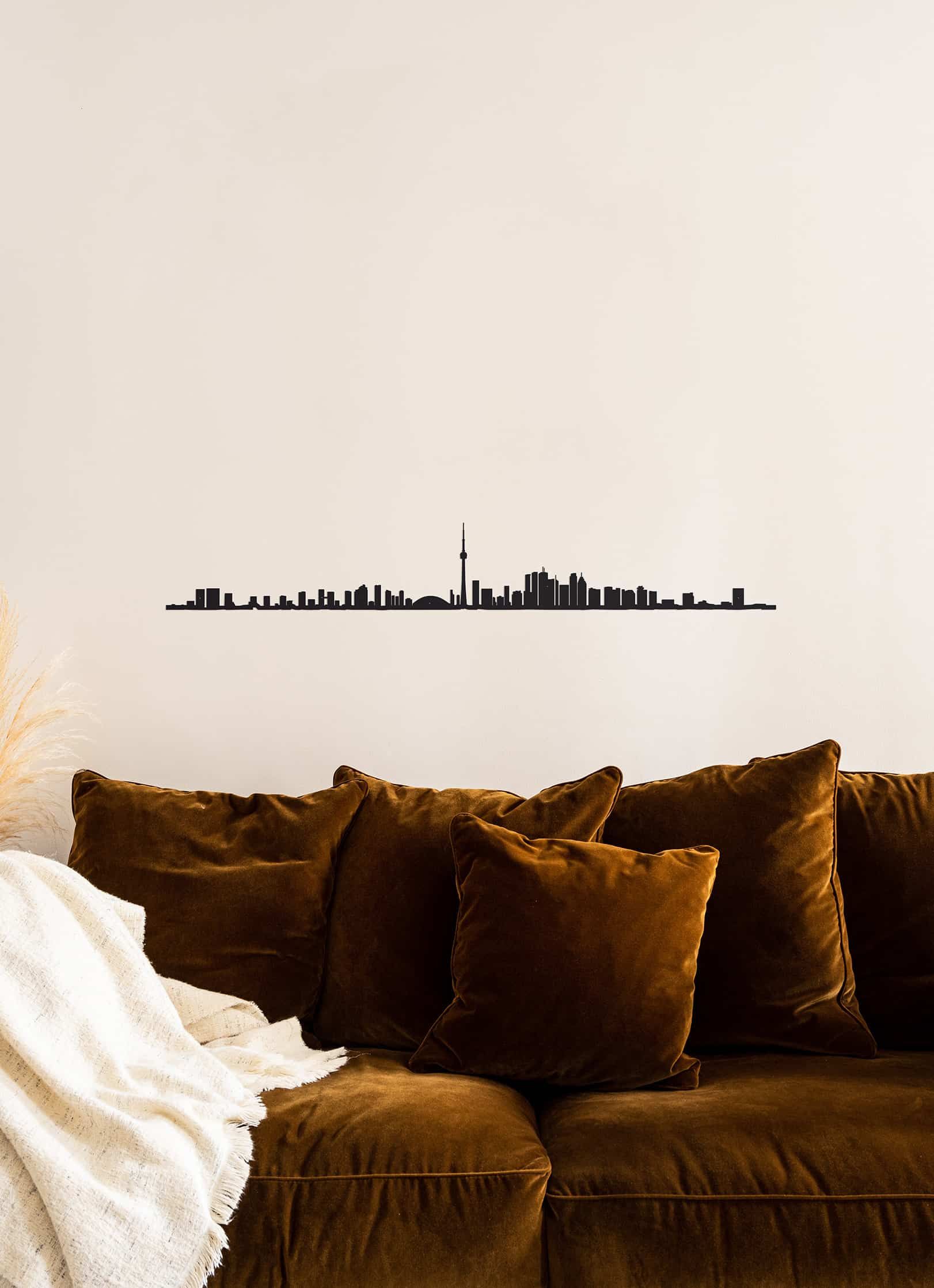 Mise en situation de la silhouette de la ville de Toronto XL