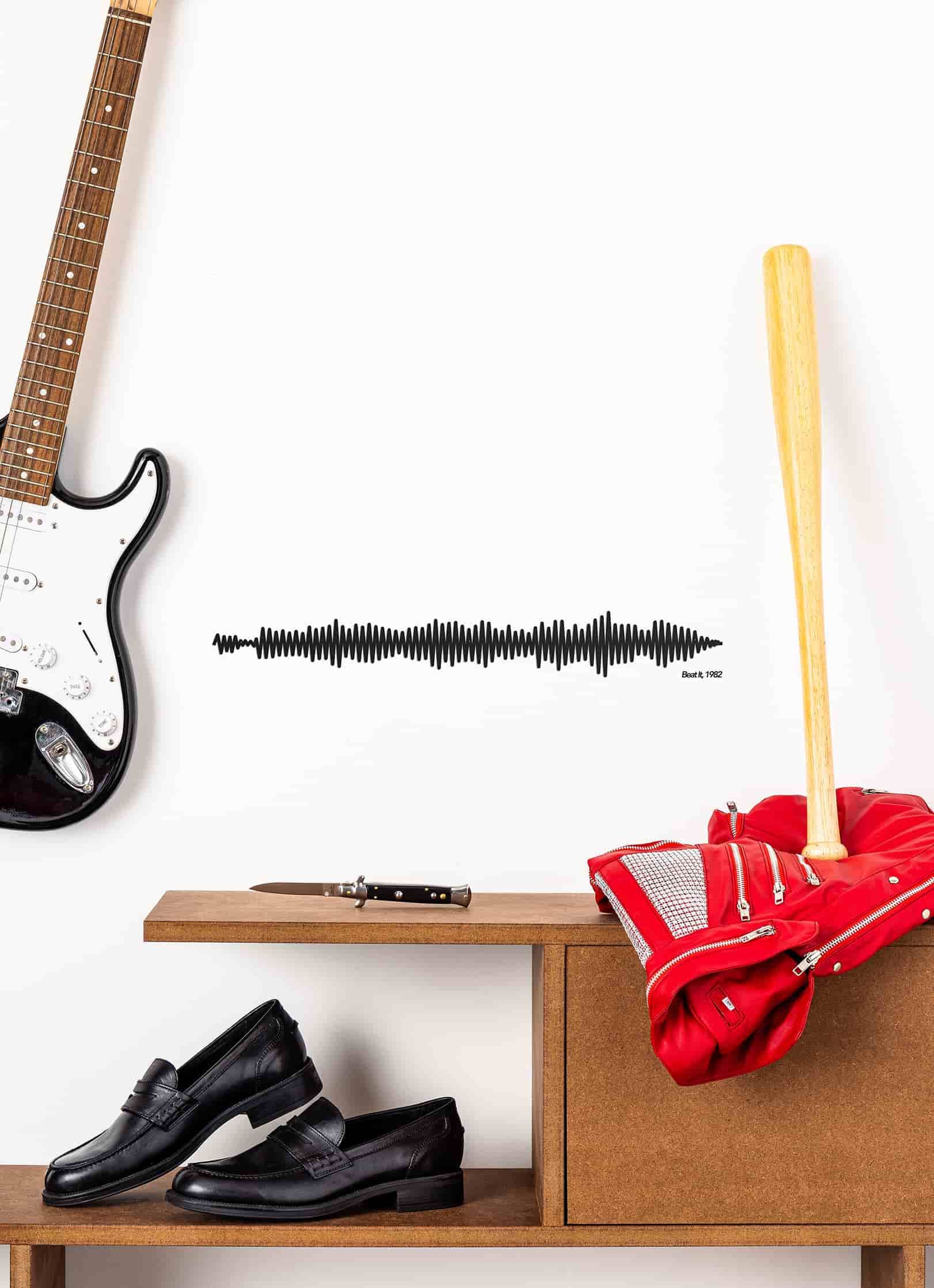 Cliché soundwave de Beat It, Michael Jackson