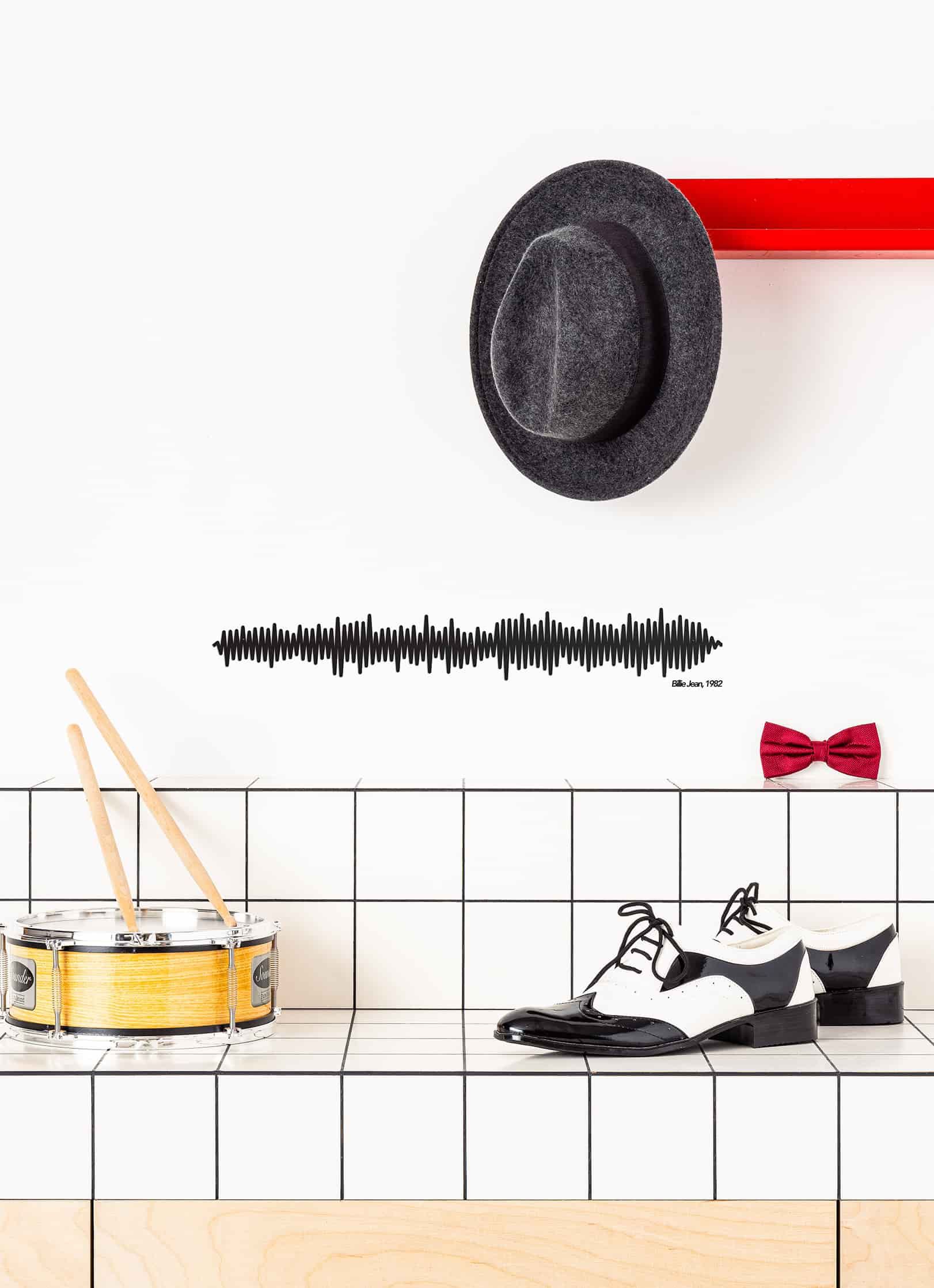 Cliché soundwave de Billie Jean, Michael Jackson