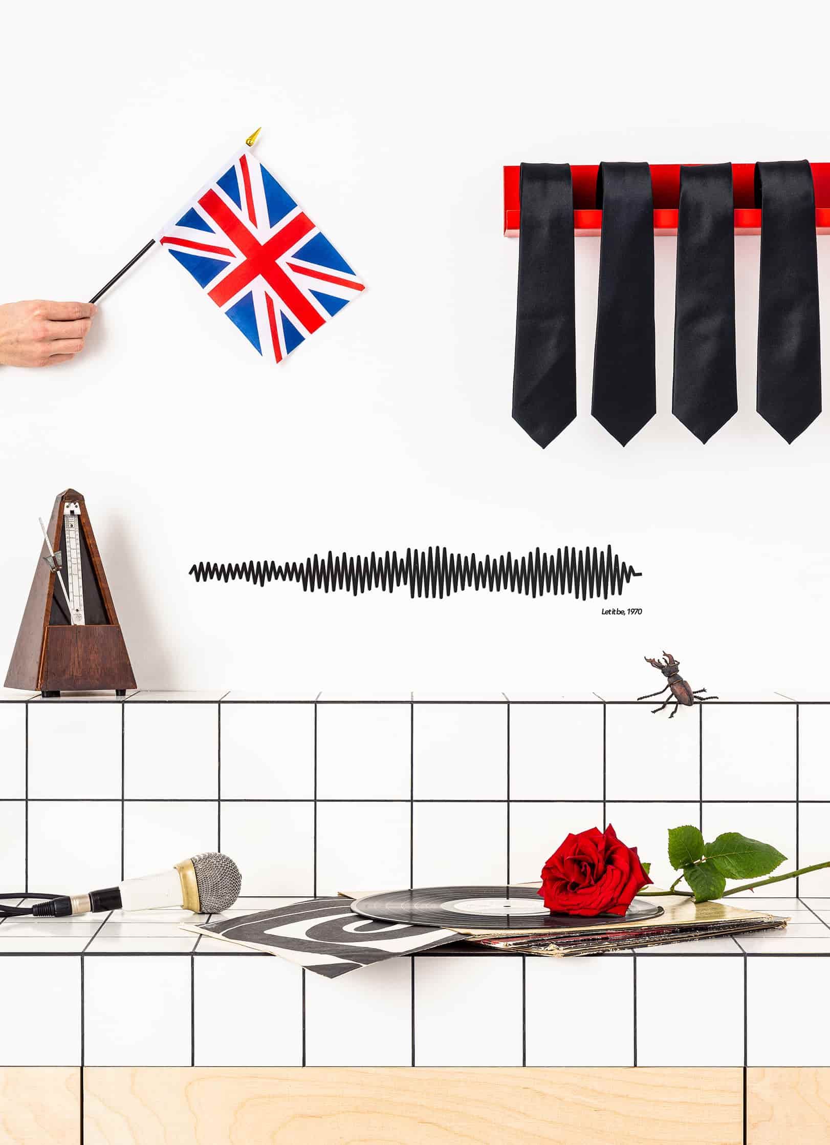 Cliché soundwave de Let it be, by John Lennon & Paul McCartney