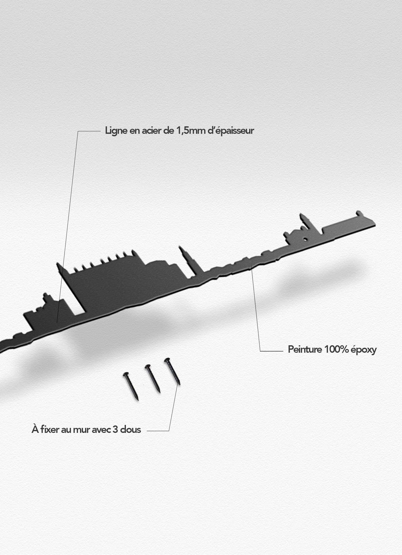 Presentation of the skyline of Palma