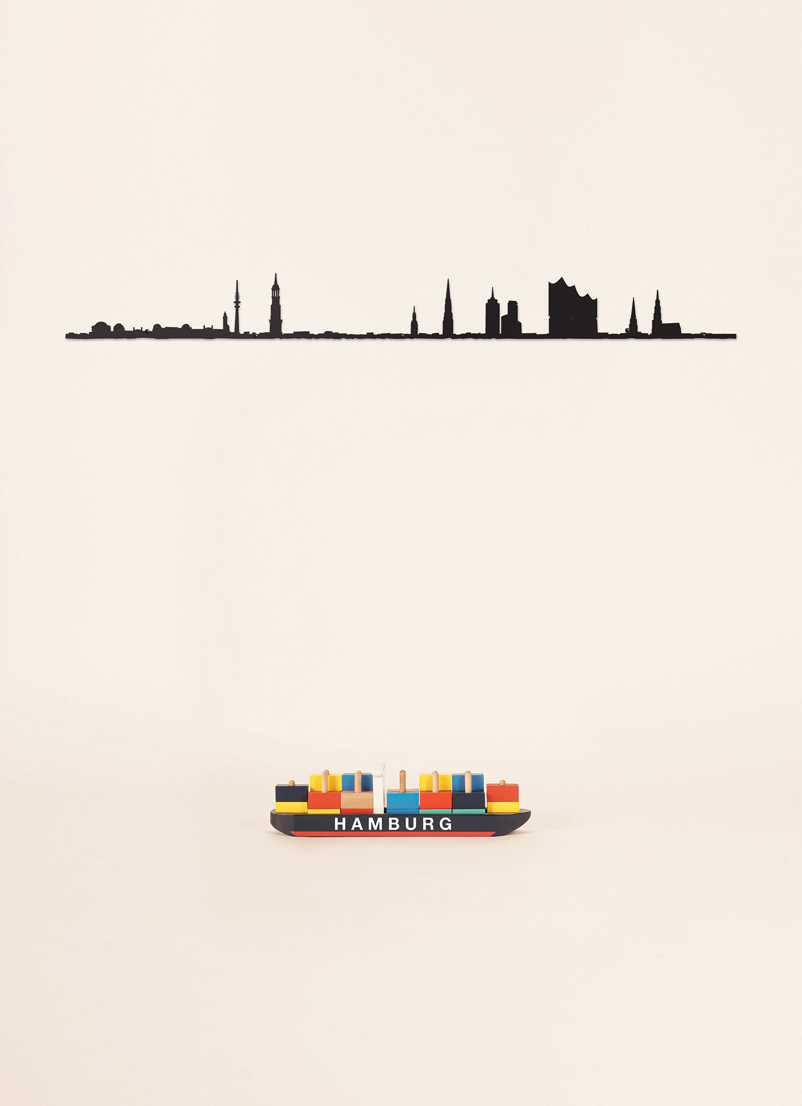 Cliché skyline de Hamburg XL