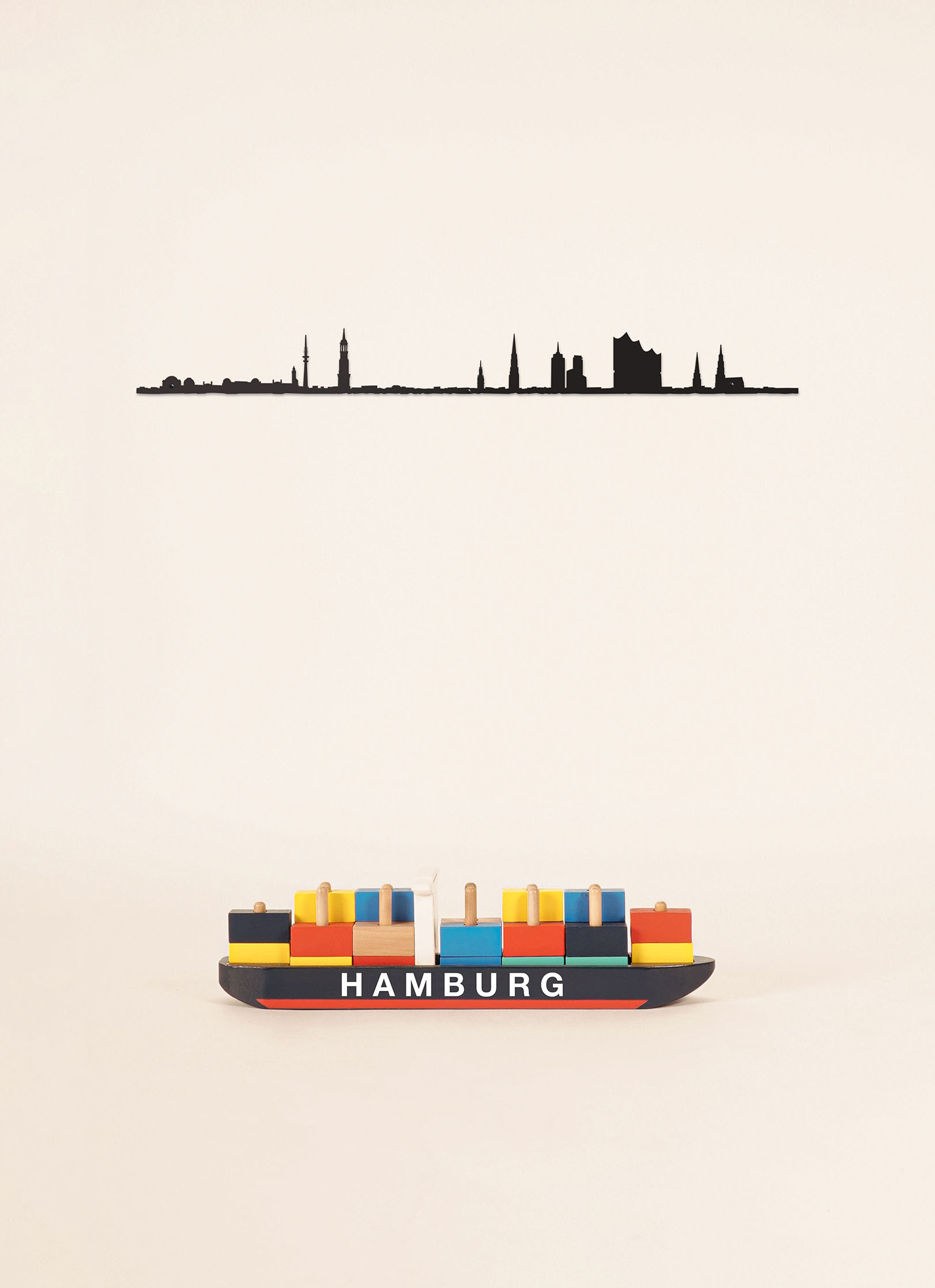 Cliché skyline de Hamburg