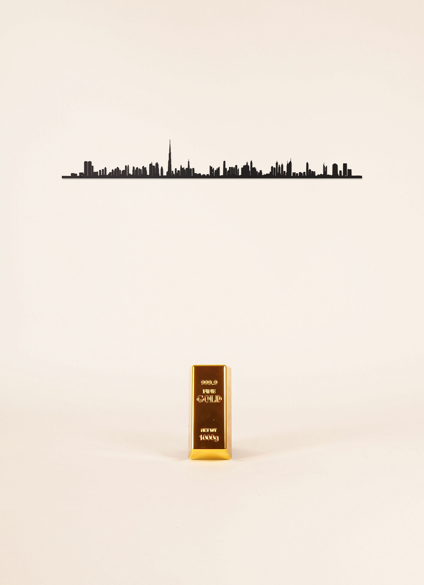 Cliché skyline de Dubai