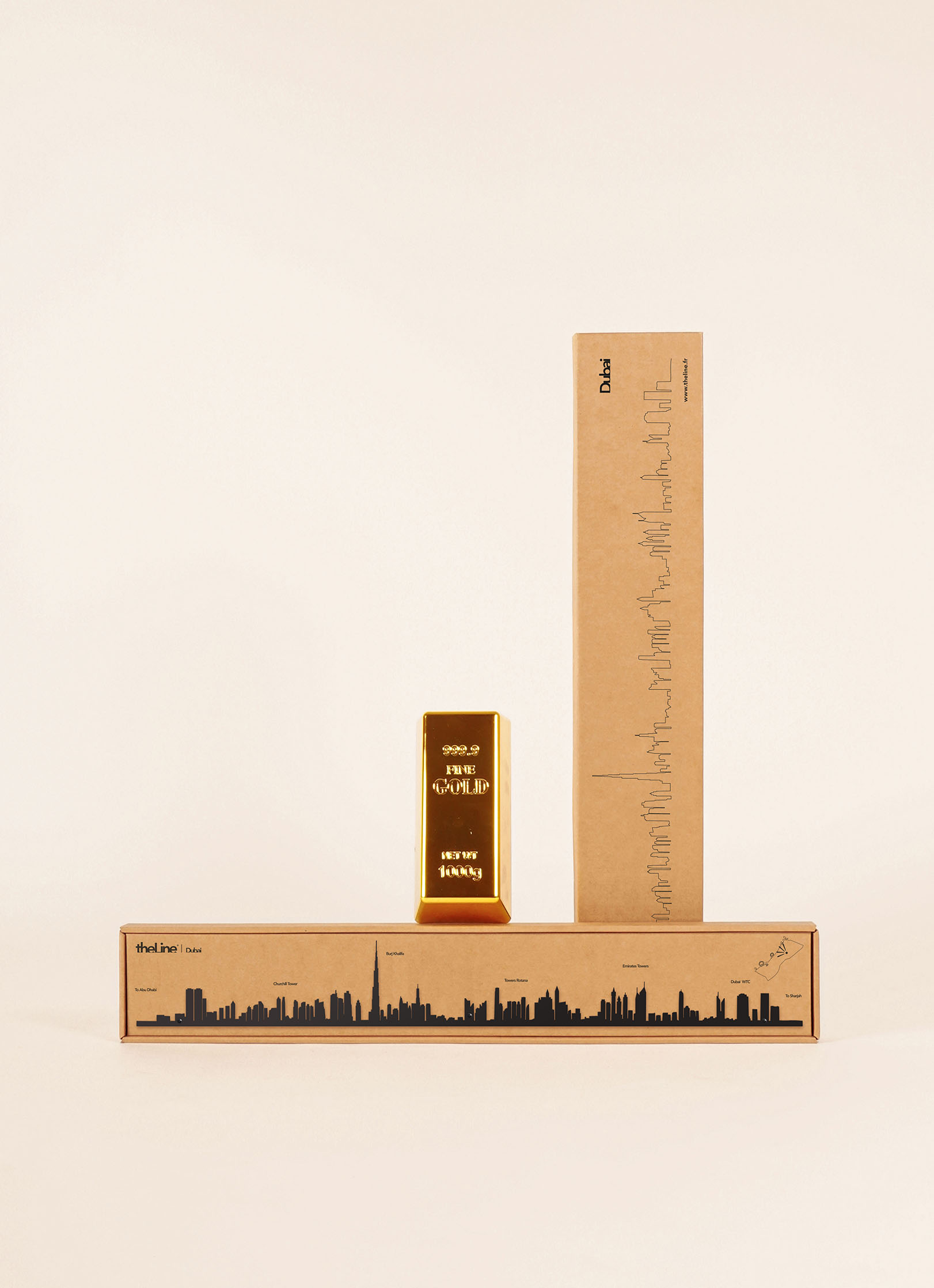 Packaging de la déco murale de Dubai