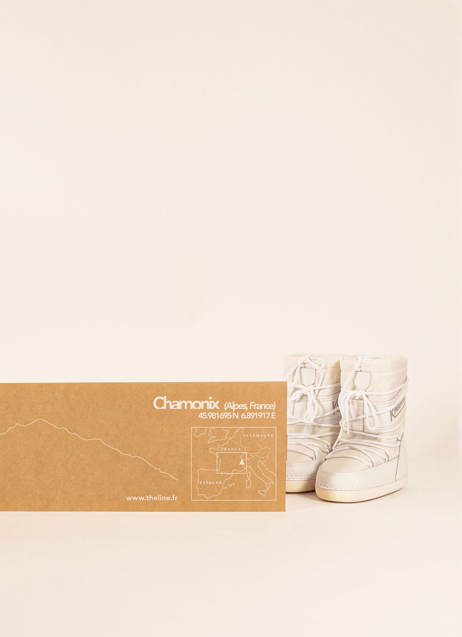 Packaging de la déco murale de Chamonix XL