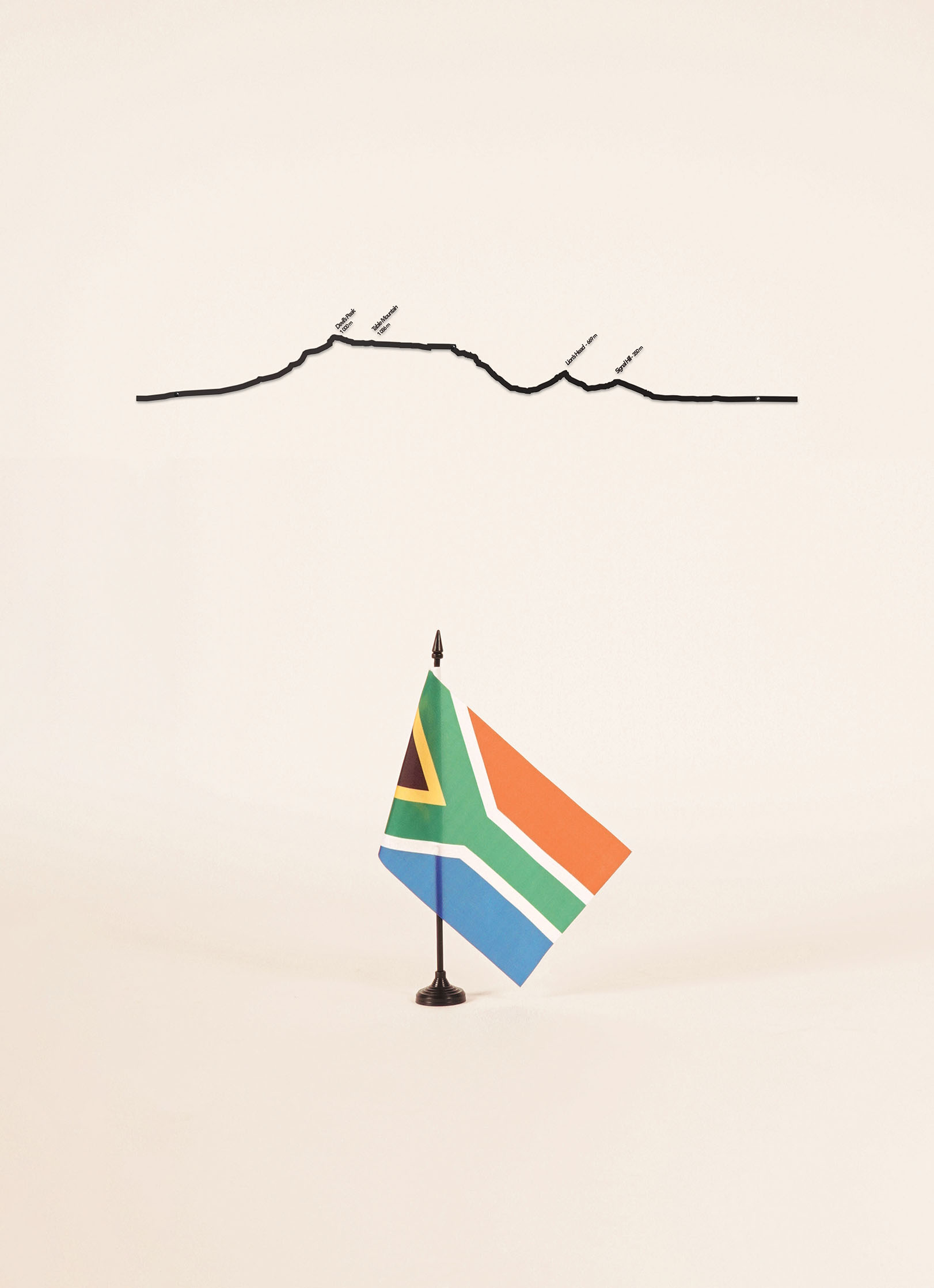 Cliche skyline de Table Mountain